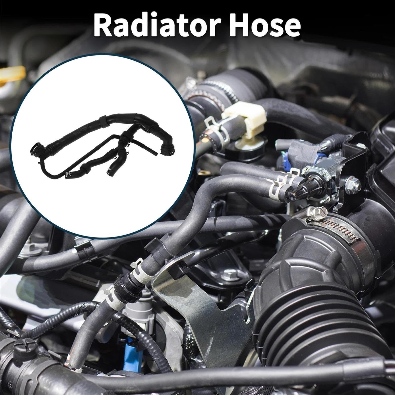 Pipe Radiateur Silicone 5Q0122101EF Pour Vw Pour Golf Pour GTI