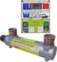 AQUECEDOR DE PISCINA AUTOMÁTICO 40.000 LITROS