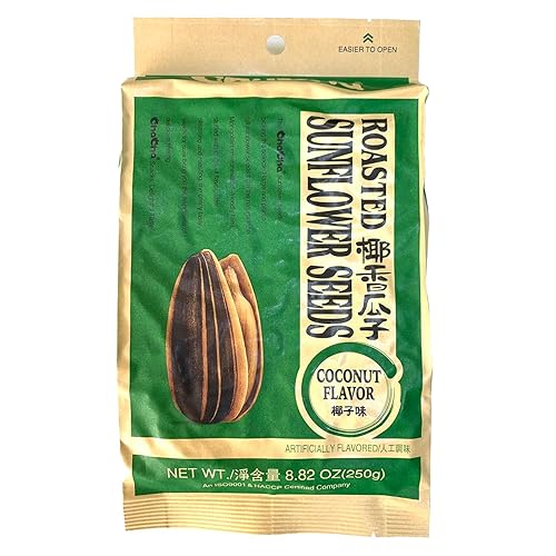 ChaCha Roasted Sunflower Seeds - Coconut (250G) - 8.81 ounces