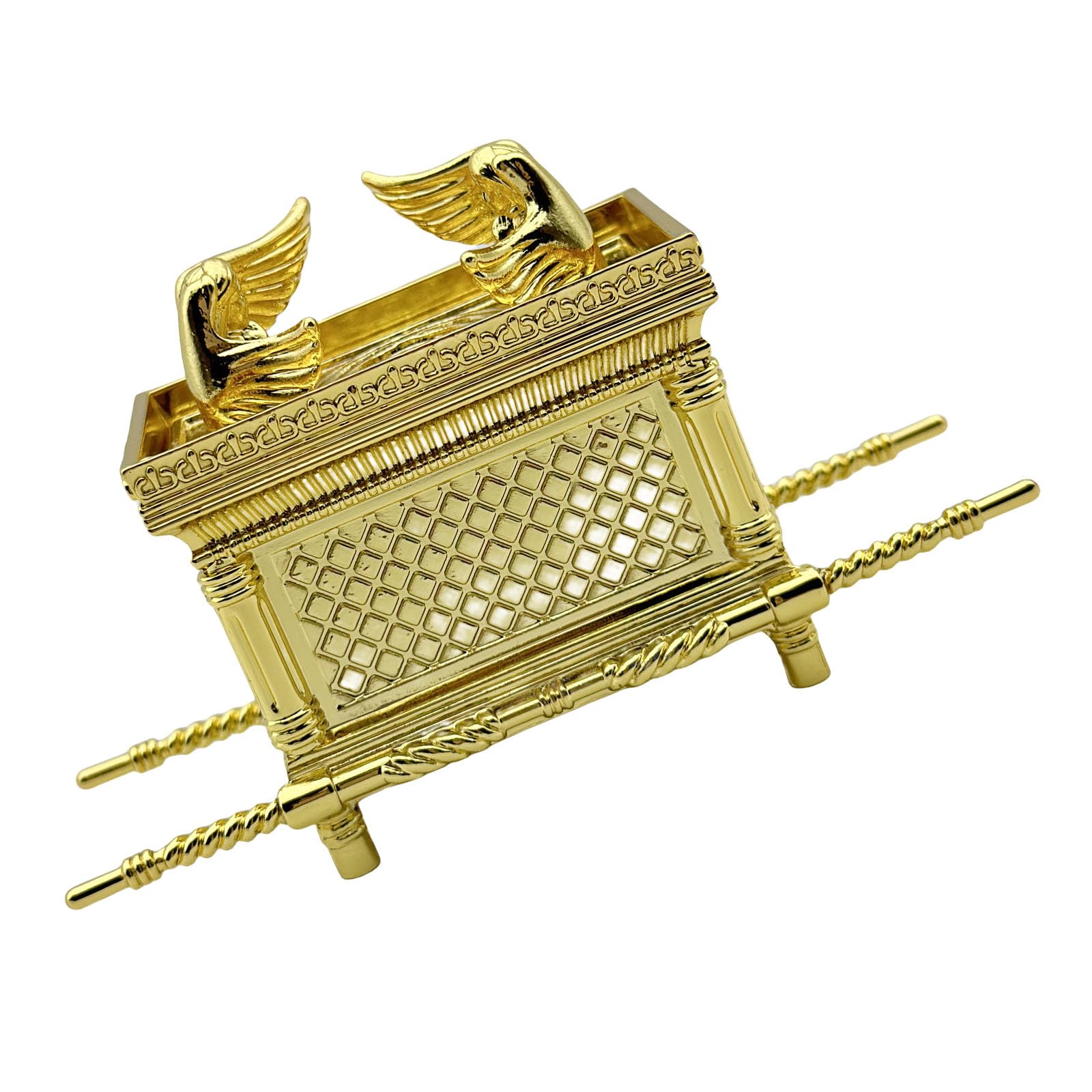 Xjdzineq Israeli Home Cabinet Ark of the Covenant Replicas Model Religious Statue Figurine for Home Spiritual Decors Ark of the Covenant
