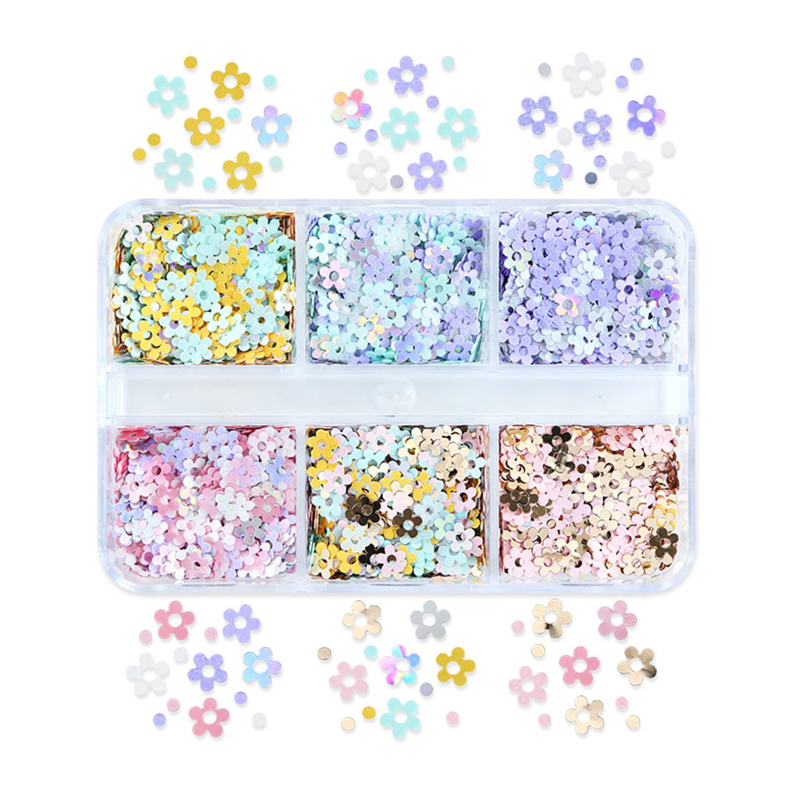 Ljmyy Flower Resin Fillings Flakes Sequins Epoxy Resin Mold Fillers for DIYJewelry Making Art Decors