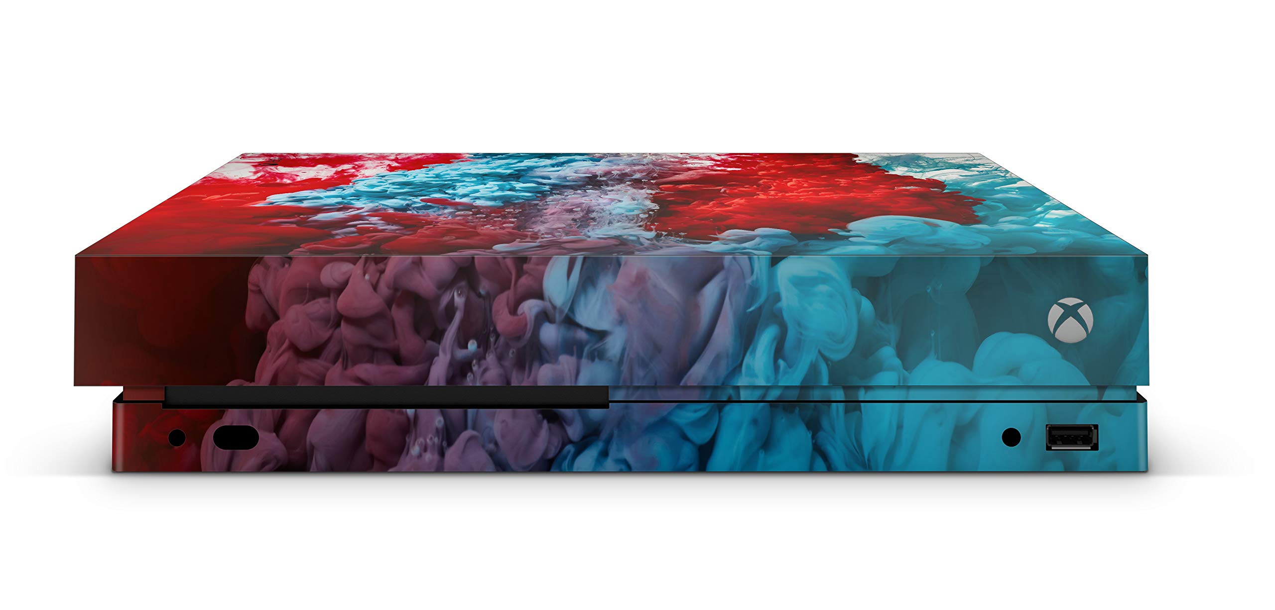 giZmoZ n gadgetZ GNG Skin Adhesivo de Vinilo de Colour Explosion de para la Consola Xbox One X + Set de 2 Skins para los Controladores