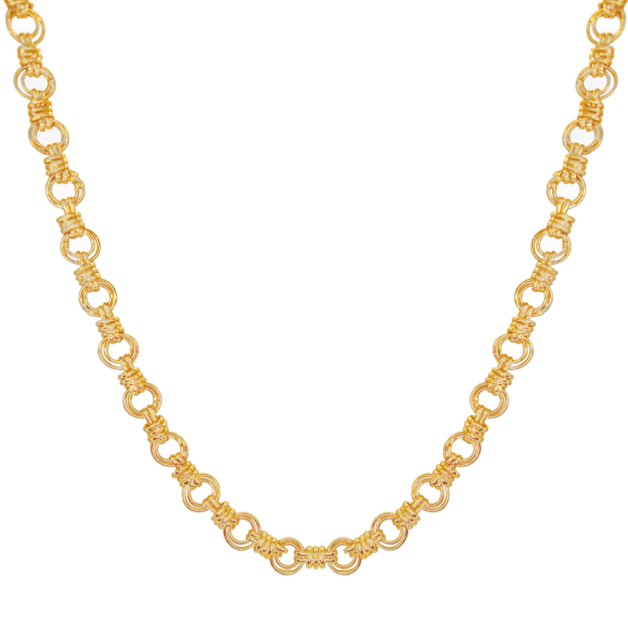 SHANKH KRIVA Chain for Men and Boys Neck Chain for Men | Stainless Steel Chains for Men | Accessories Jewellery for Men | Birthday Gift for Men and Boys Anniversary Gift for Husband | Elegant Gold-Plated Link Necklace (B08WWRKXBL) Amazon Price History, Amazon Price Tracker