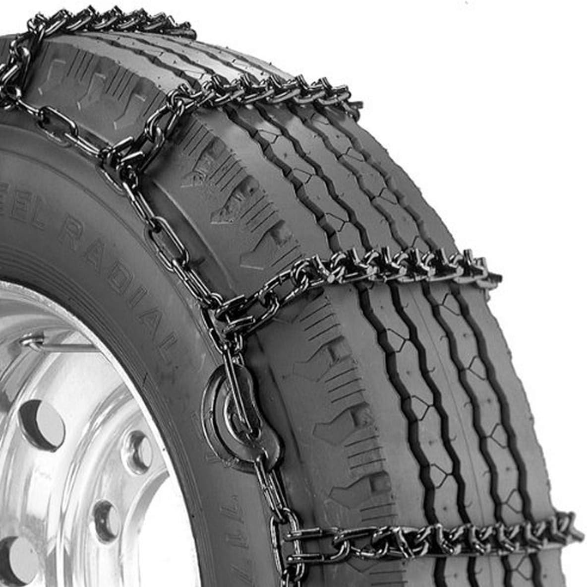 Security Chain Company QG2839CAM Quik Grip V-Bar Truck Single CAM RS Tire Traction Chain - Set of 2
