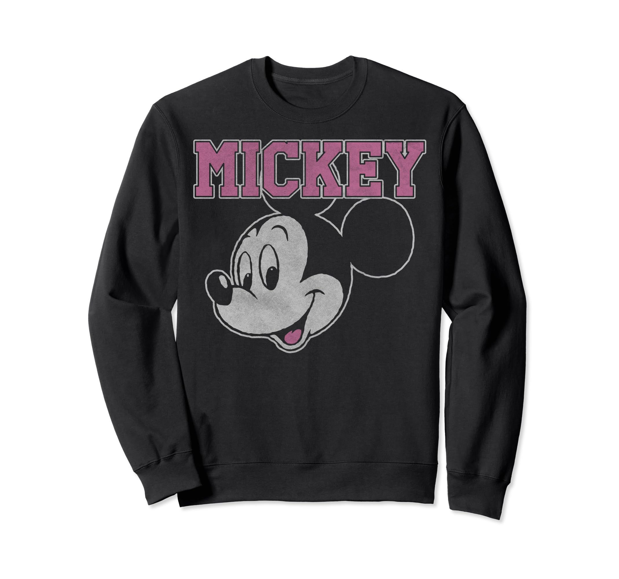 Sweatshirt Mickey Mouse Disney rose idéal pour vos sorties cocooning - 2