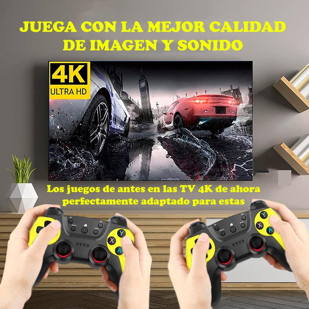 Genérico Consola Retro - Consola Portatil - Game Boy - Retro Game Console - Emulador Consola Retro - Game Stick Lite 4k - Game Tv Stick - Videoconsola Retro - Consola Arcade - ARKADIAGAME