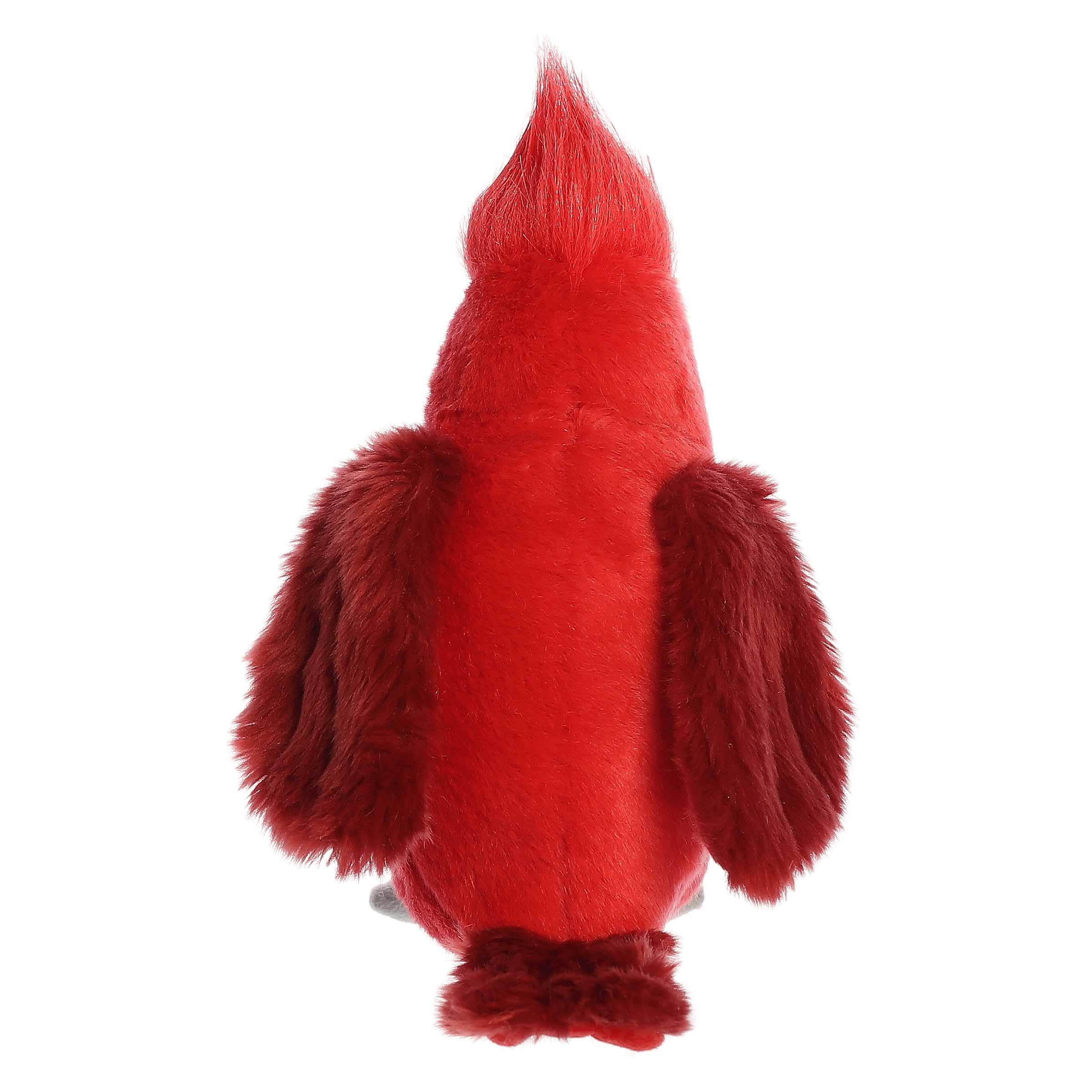 Aurora(r) Realistic Miyoni(r) Cardinal Stuffed Animal - Lifelike Detail - Cherished Companionship - Red 9 Inches - Image 4