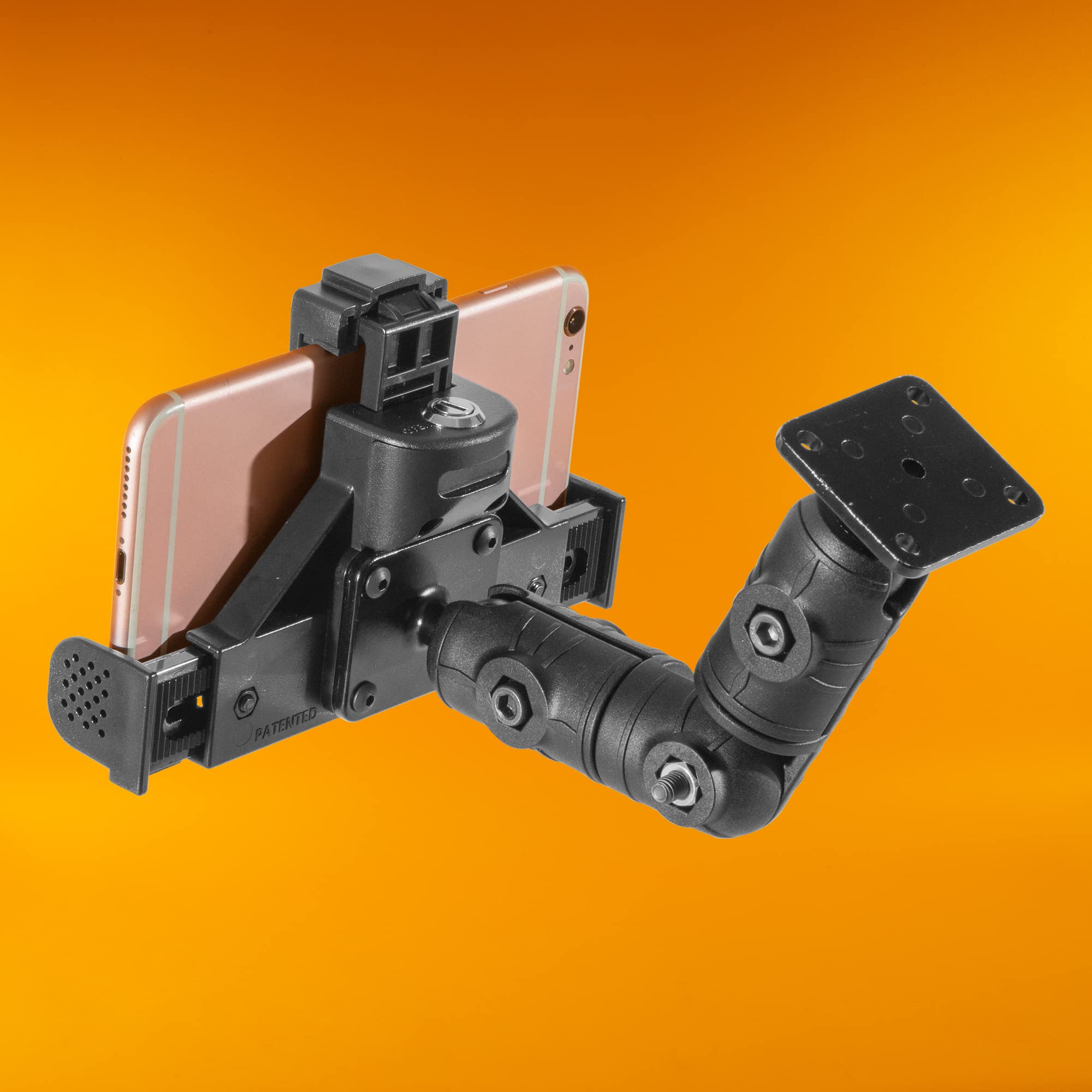 iBOLT Phone Lock'n Dock DynaMount 360, montaje en pared: ideal para telemática, flotas y más