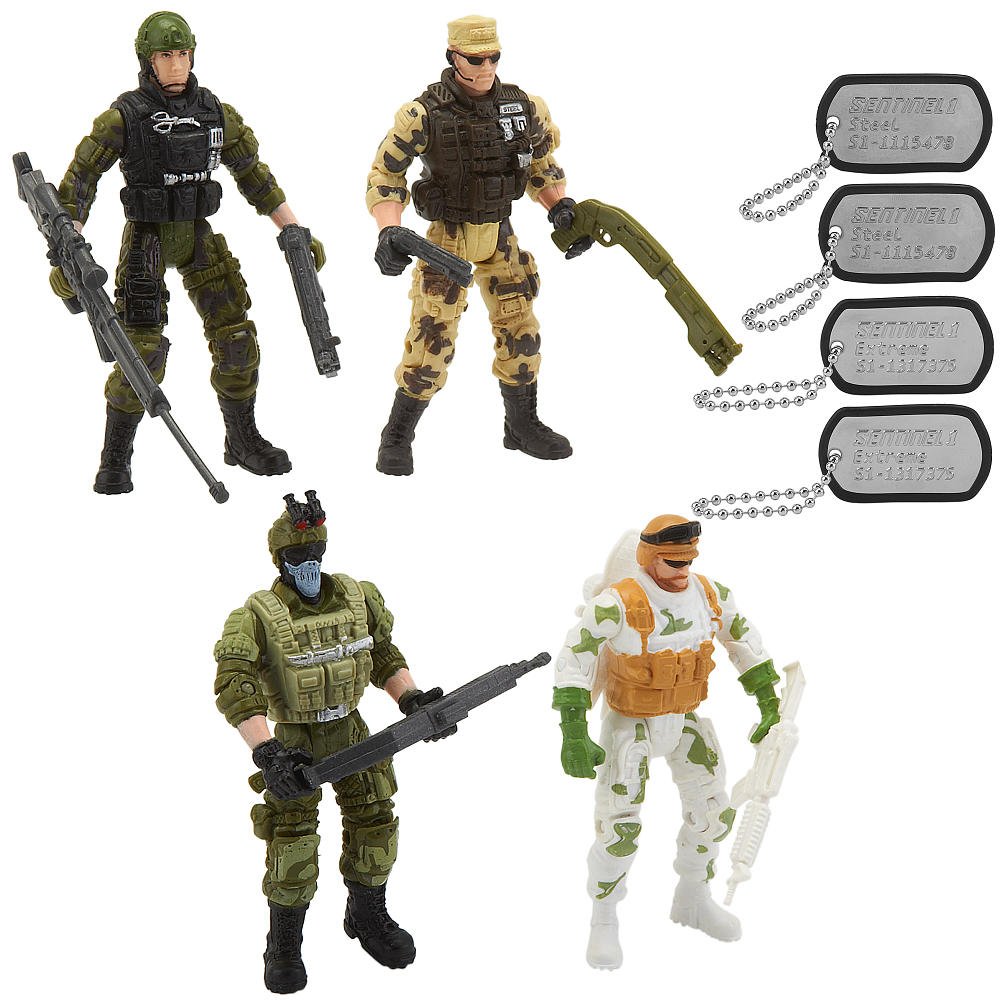 True Heroes Sentinel S1 Army Toys True Heroes Sentinel One Action