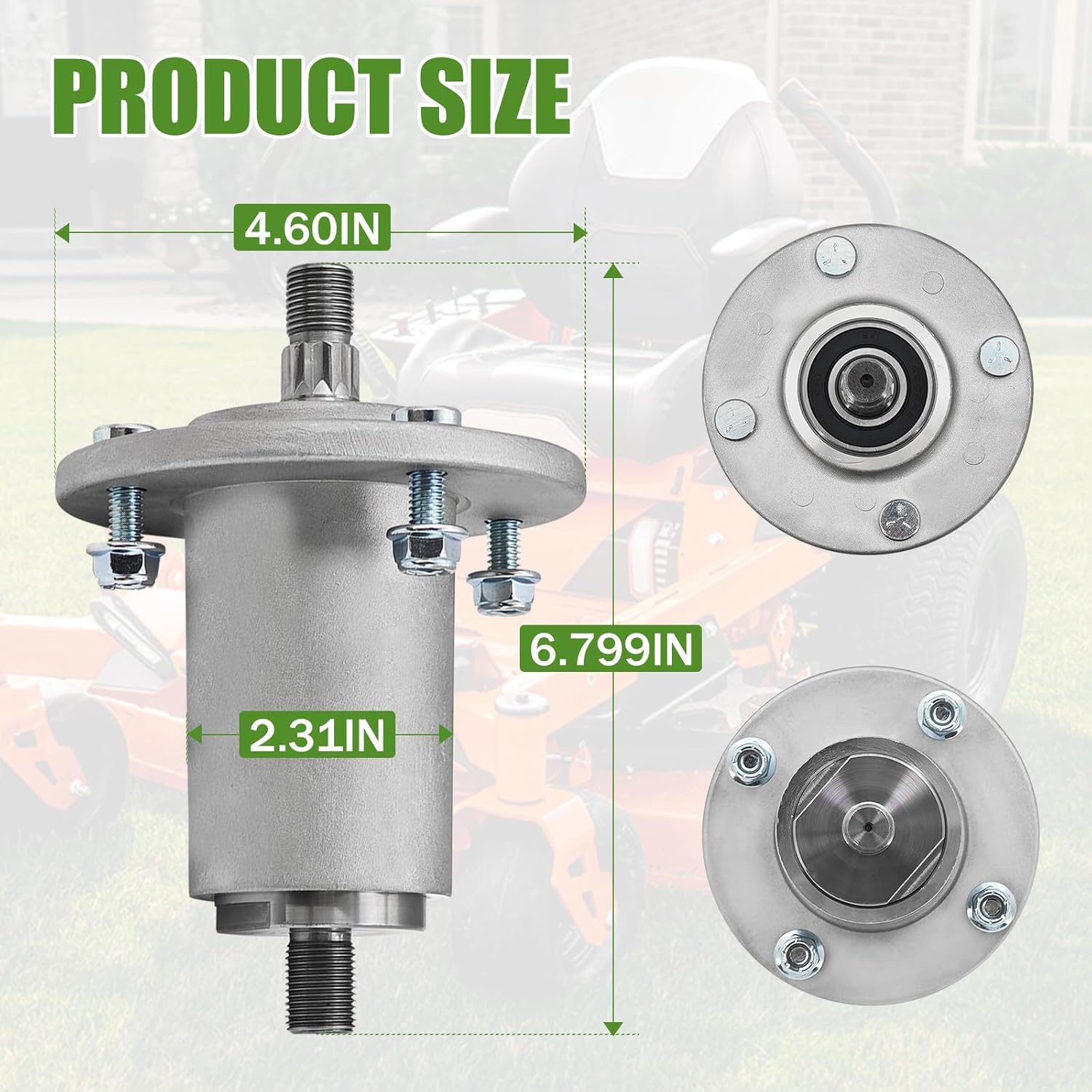 30138800 Mower Spindle Compatible with Ariens Ikon 42 48 52 60, for Gravely ZT XL 42 48 52 60, ZTX 42 48 52 with 42 48 52 60-Inch Decks
