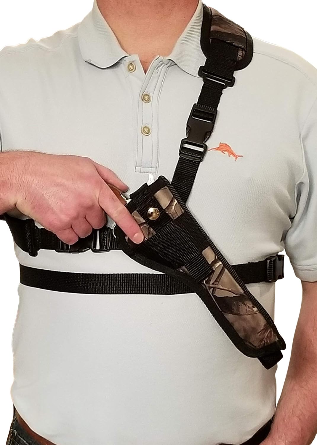 Chest/Shoulder Gun Holster | Fits Ruger Single Six, Single Seven, Single Nine, Single Ten in 4.62" - 9.5" Barrel Lengths