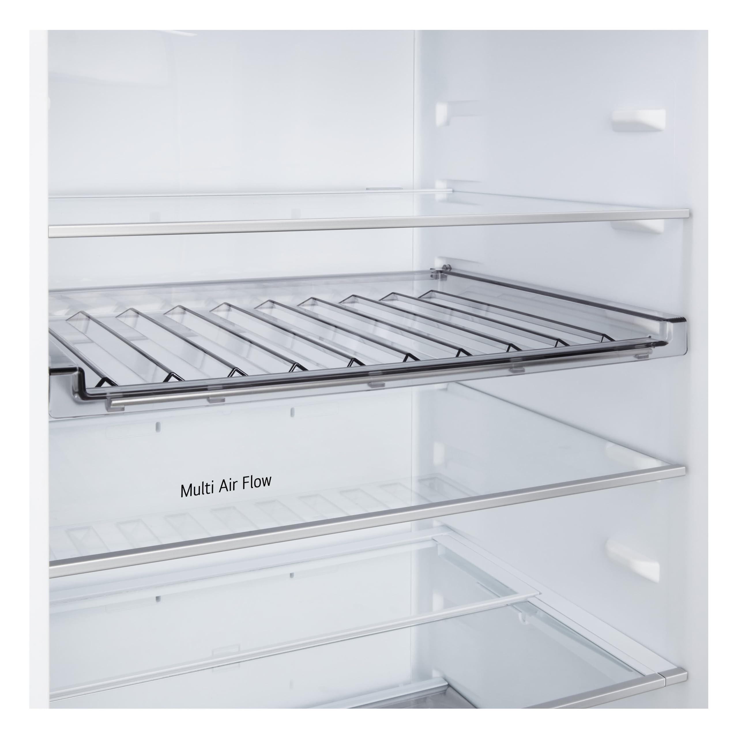 LG GBBS322CPY Frigorifero Combinato Larghezza 60 cm Fit & Max, Classe C, Raffreddamento Ottimizzato con AI Saving, Total No Frost, Door e Linear Cooling, 375 L, Smart Inverter, Wi-Fi, Prime Silver