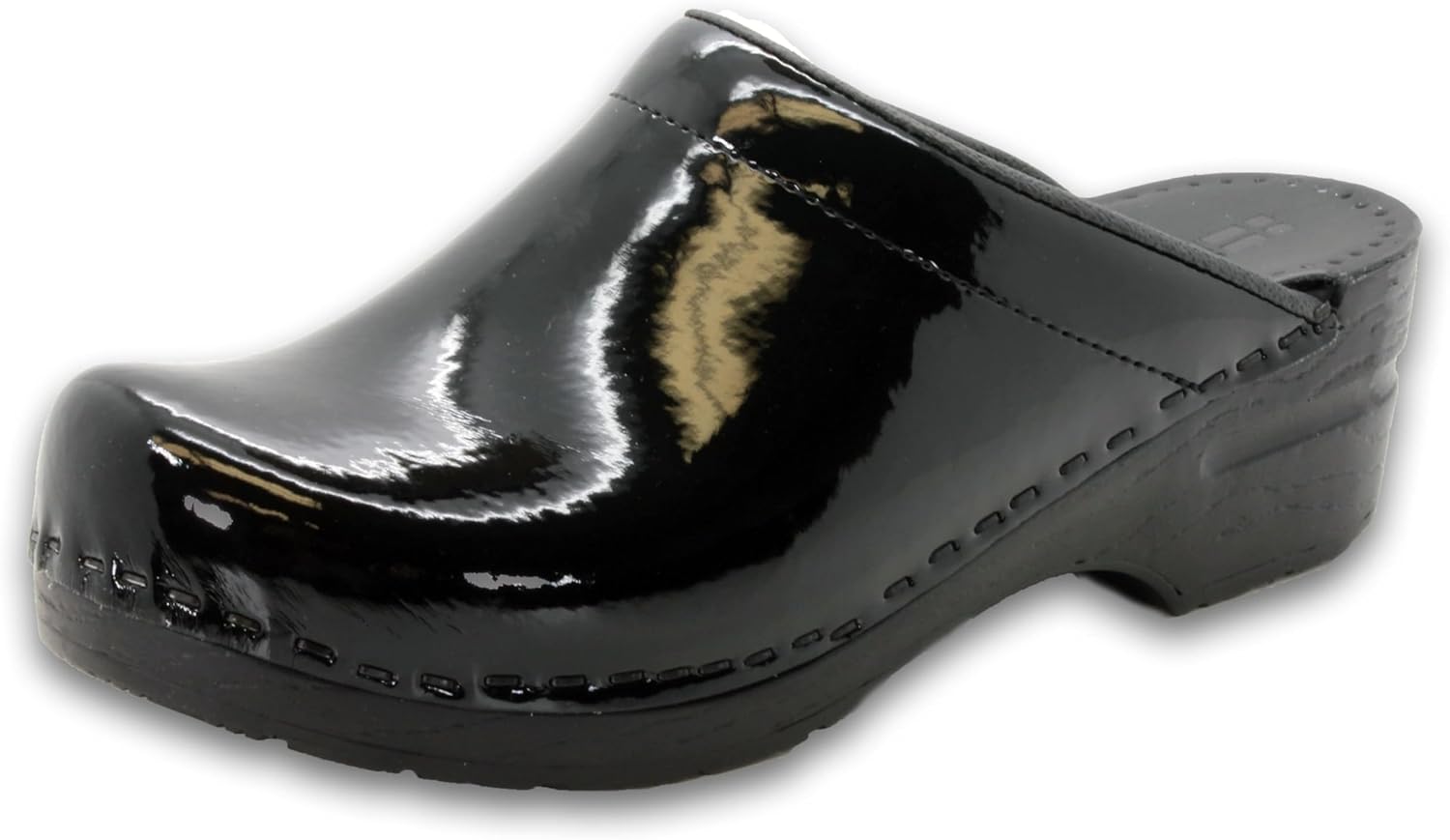 Bjork Women's Clogs - Open Back Leather Design