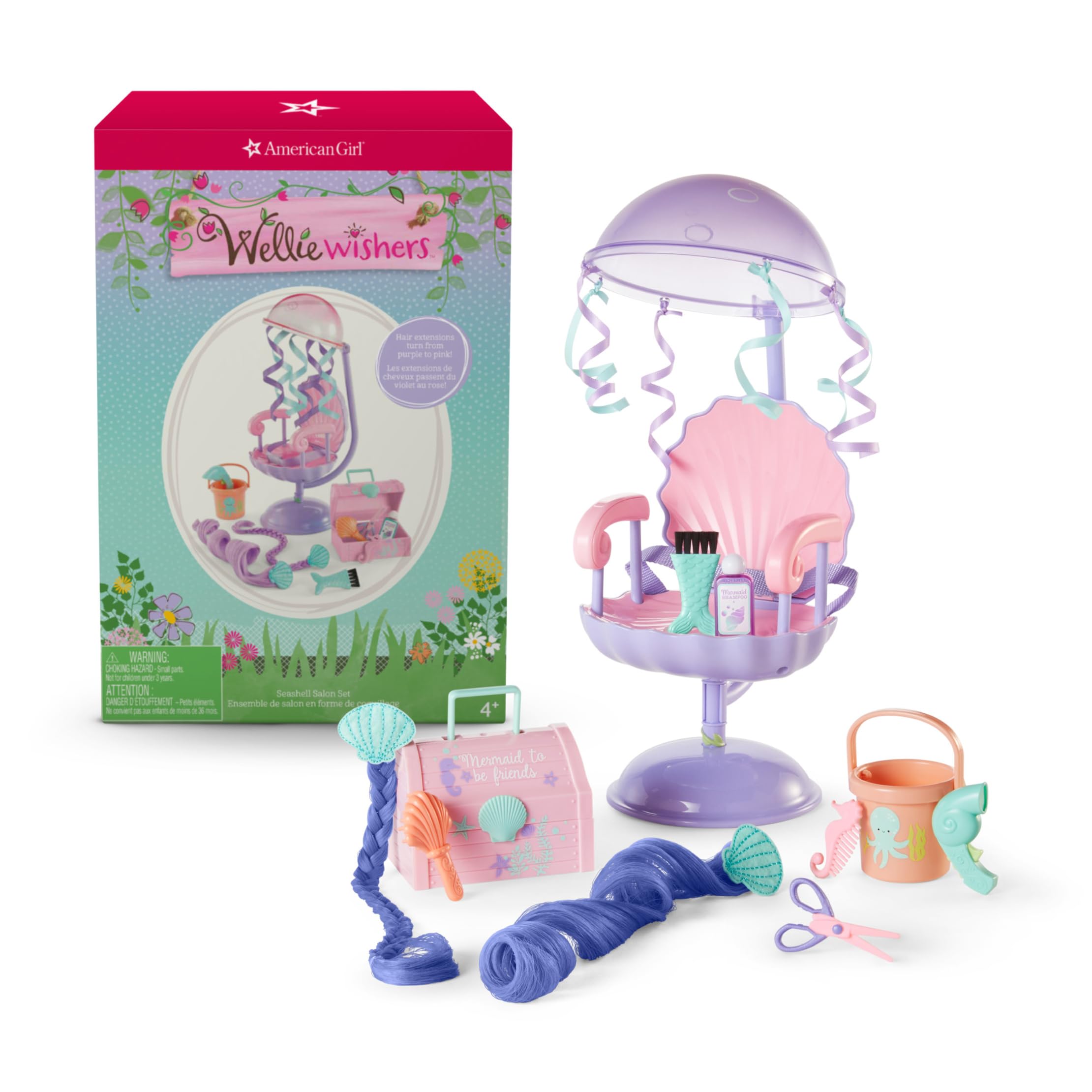 Amazon.com: American Girl WellieWishers 14.5-inch Doll Seashell