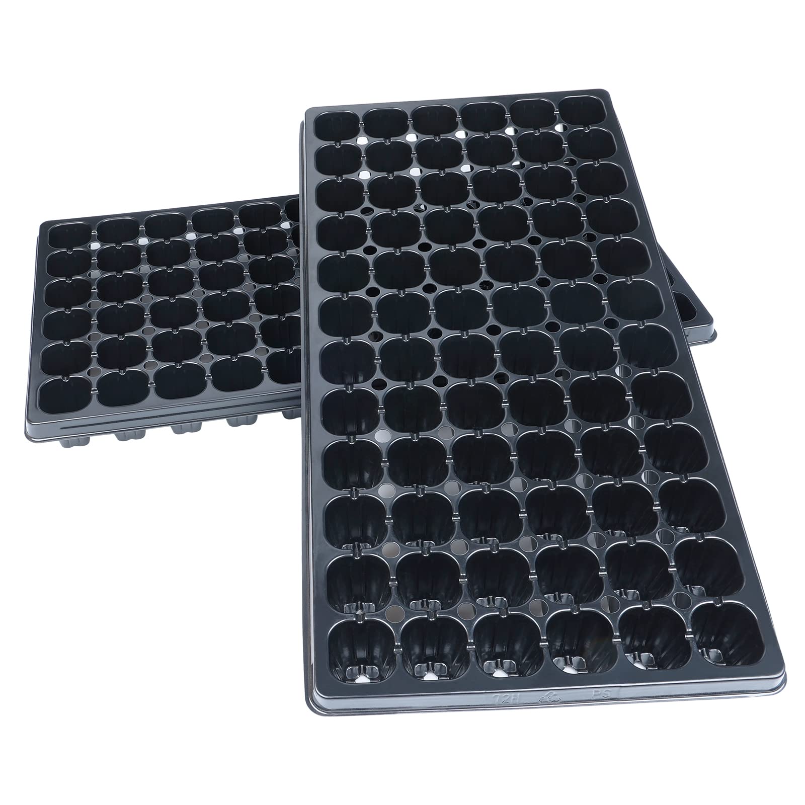 Buy Mengxin 5 Pieces 72 Cell Seed Trays for Seedlings Reusable s