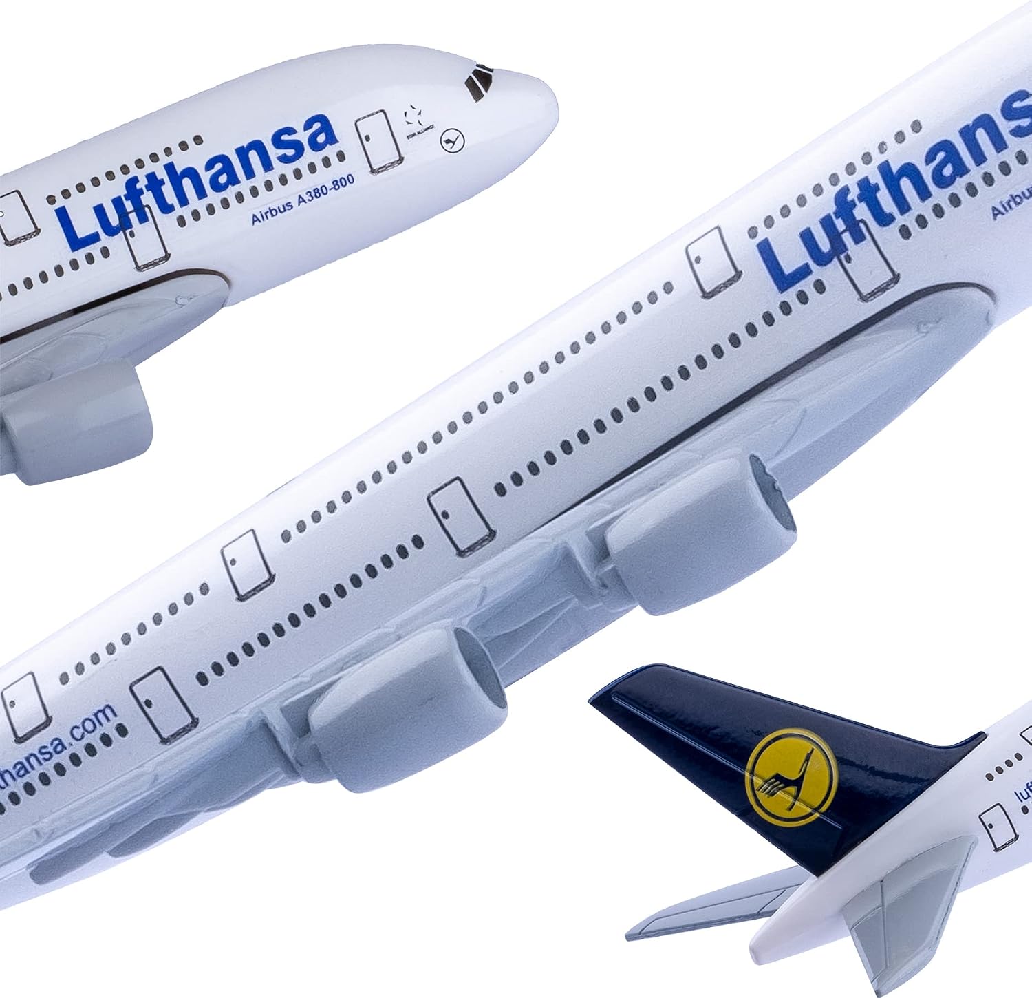 Model Airplane 1:400 Scale Model Germany Deutsche Lufthansa A380 Plane Model Diecast Airplanes for Gift and Collection