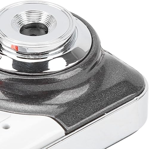 Miniatura 7 de Mini cámara DV para niños, video HD y toma de imágenes con detección de movimiento, llavero, portátil (gris plateado)