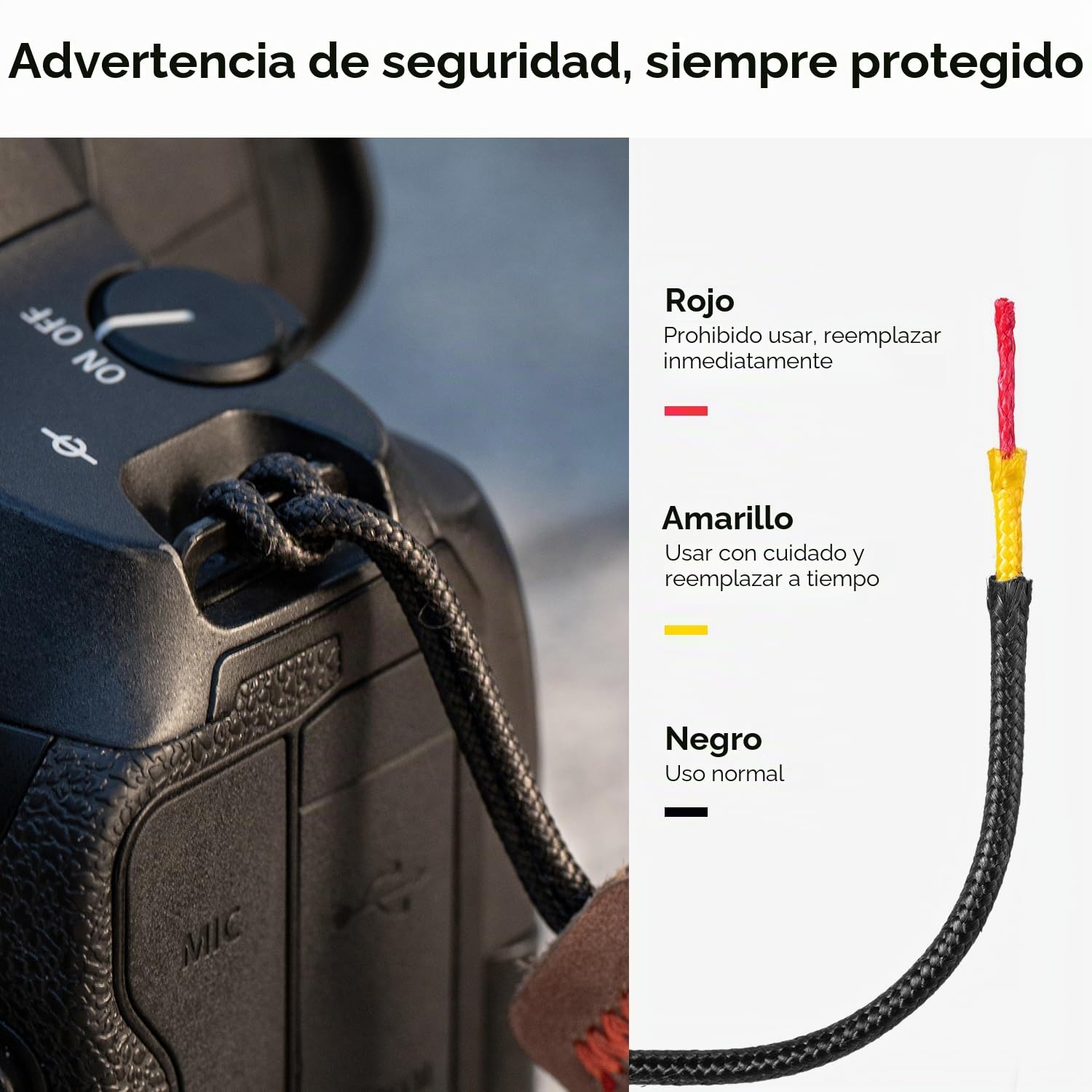 K&F CONCEPT Correas de Cámara De Hombro General, Liberación Rápida Cámara Correa Ajustable Profesional, Correa de Hombro Transpirable Compatible con Cámara réflex Digitales DSLR