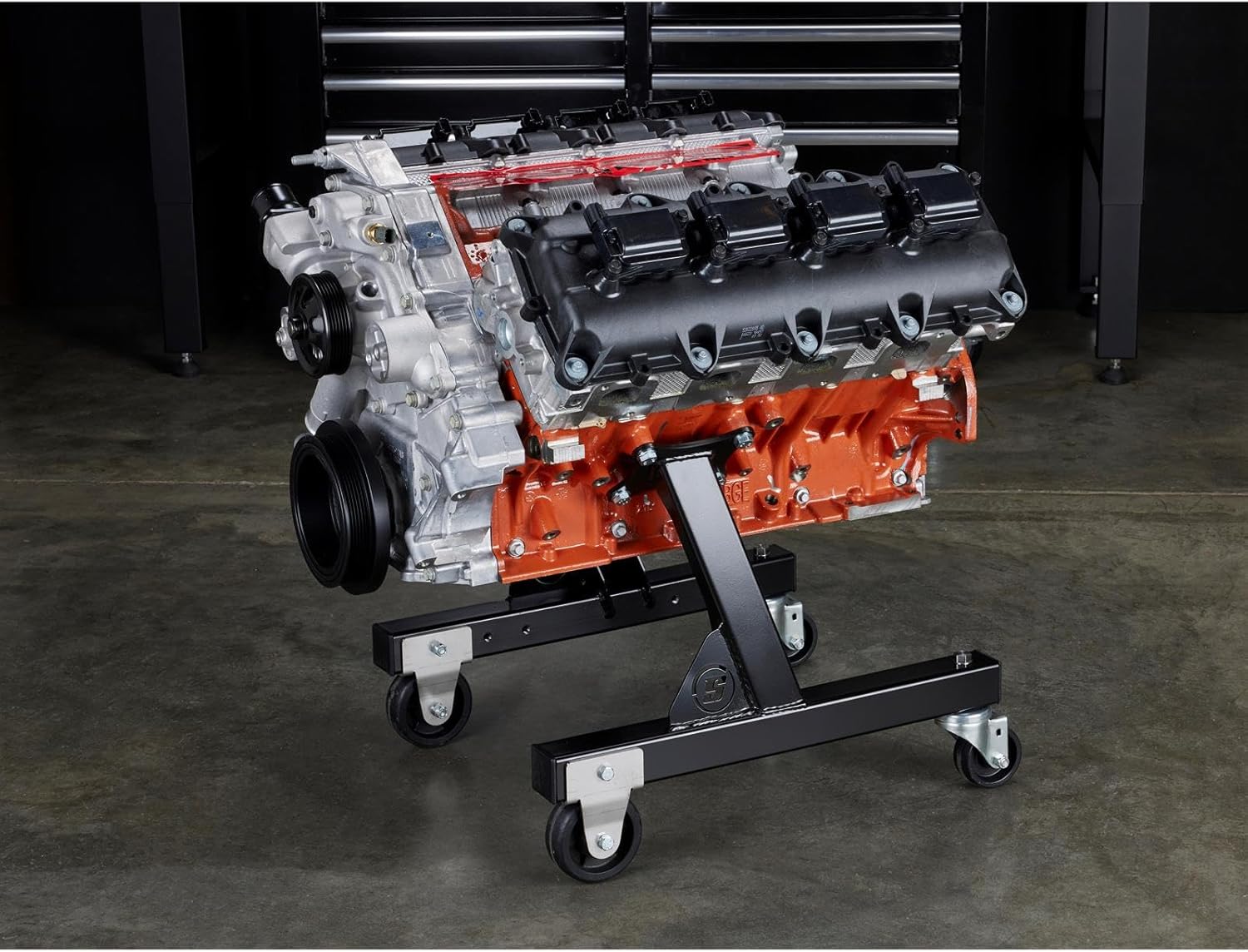 BlockDock™ Gen 3 For Hemi Rolling Engine Cradle Storage Stand