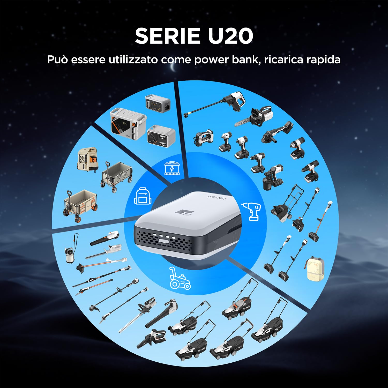 Litheli Potatura su asta senza fili