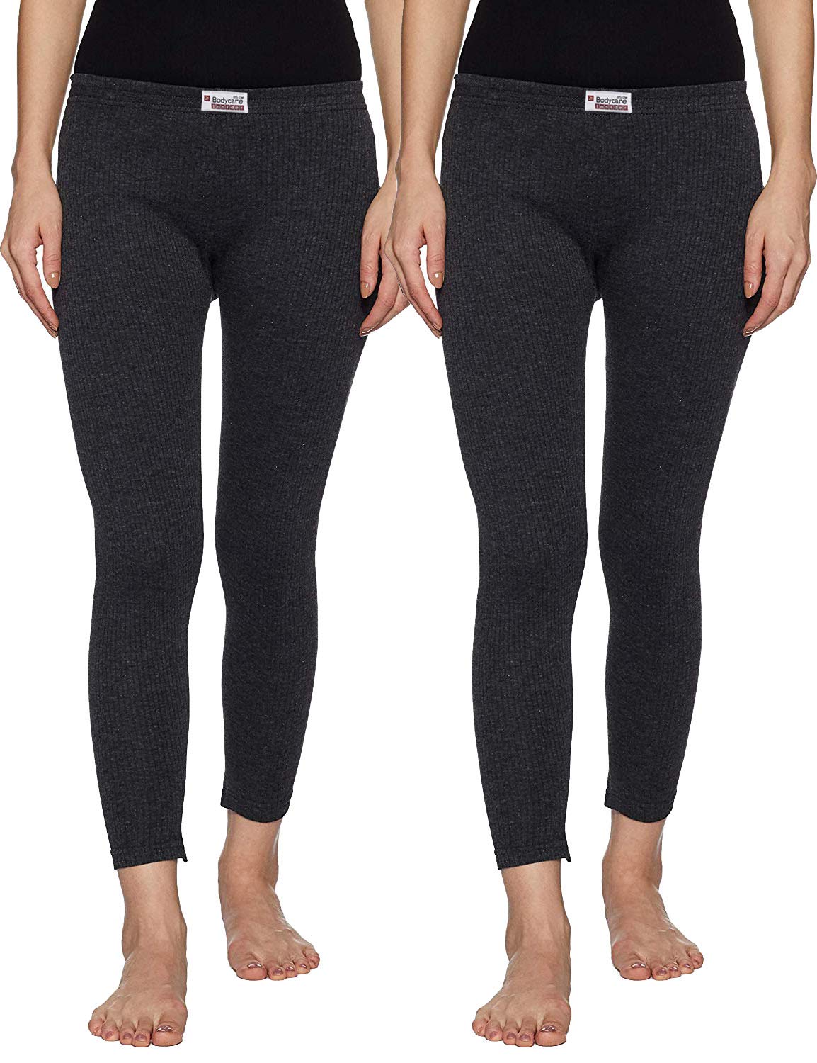 bodycare insider Black Premium Women's Thermal Lower/Trouser/Bottom - Pack of 2 (B202-85cm)-picture-14