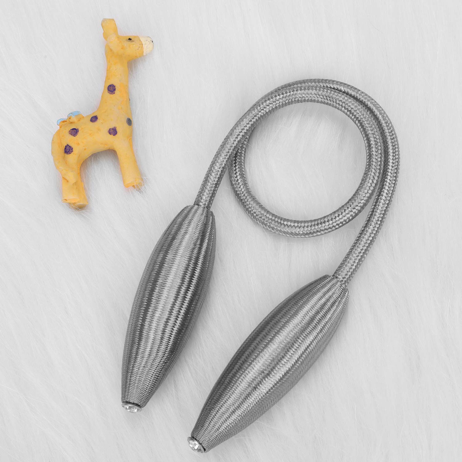D'embrasses de Rideaux, 2 Embrasse Rideau Magnétiques Attaches Rideau, Rideaux Embrasses à Rideaux Attaches de Rideaux pour Décoration, Gris | Leroy Merlin