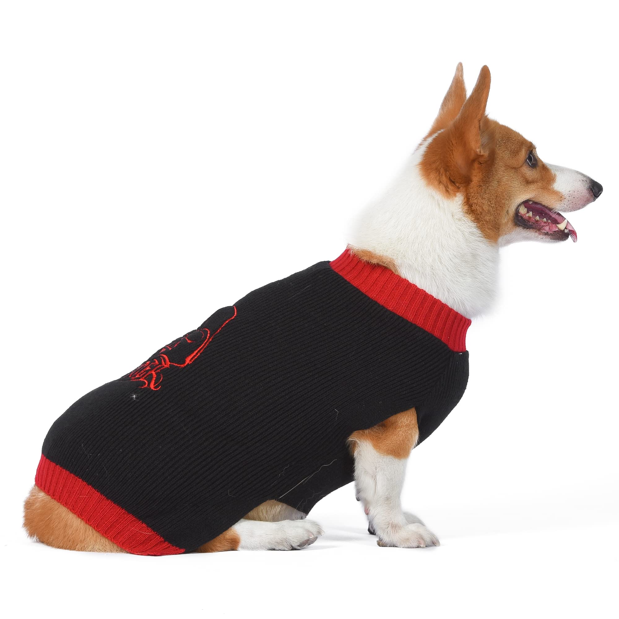 STAR WARS Maglione per cani Darth Vader, S (S) | Maglione per cani di Darth Vader | Abbigliamento per animali domestici, maglione per cani | Regalo per i fan di Star Wars e regali di Darth Vader, nero