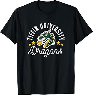Tiffin University Dragons Logo T-Shirt