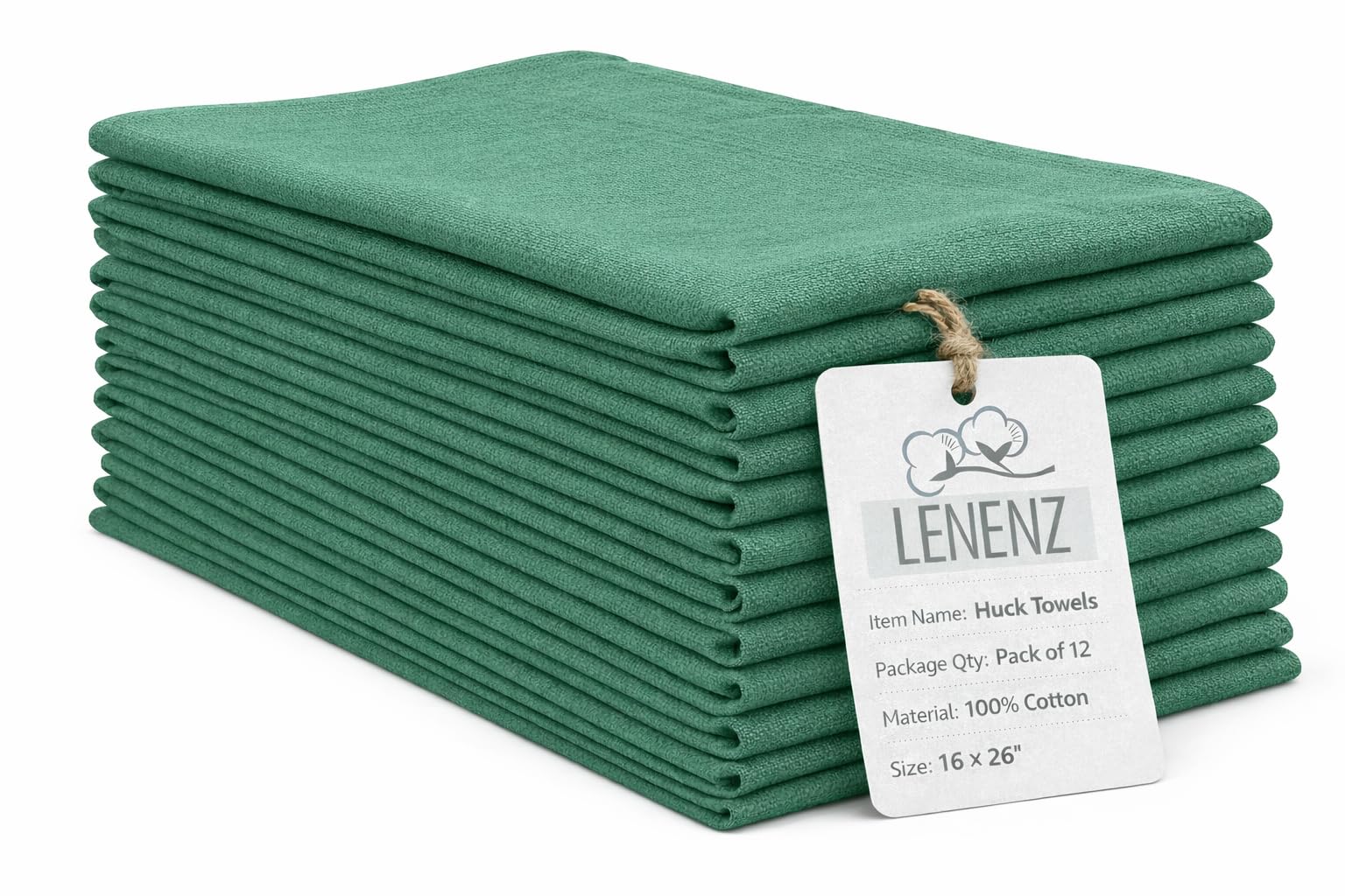 Amazon.com: Lenenz Super Plush Surgical Huck Towels - Pack of 12