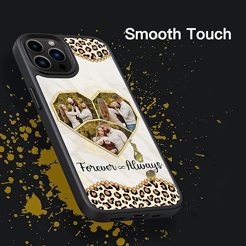 Miniatura 55 de Fundas de teléfono personalizadas para papá y niños, huellas compatibles con iPhone 15, 14, 13, 12, 11 Pro Max, Samsung Galaxy S23 S22 S21 S20