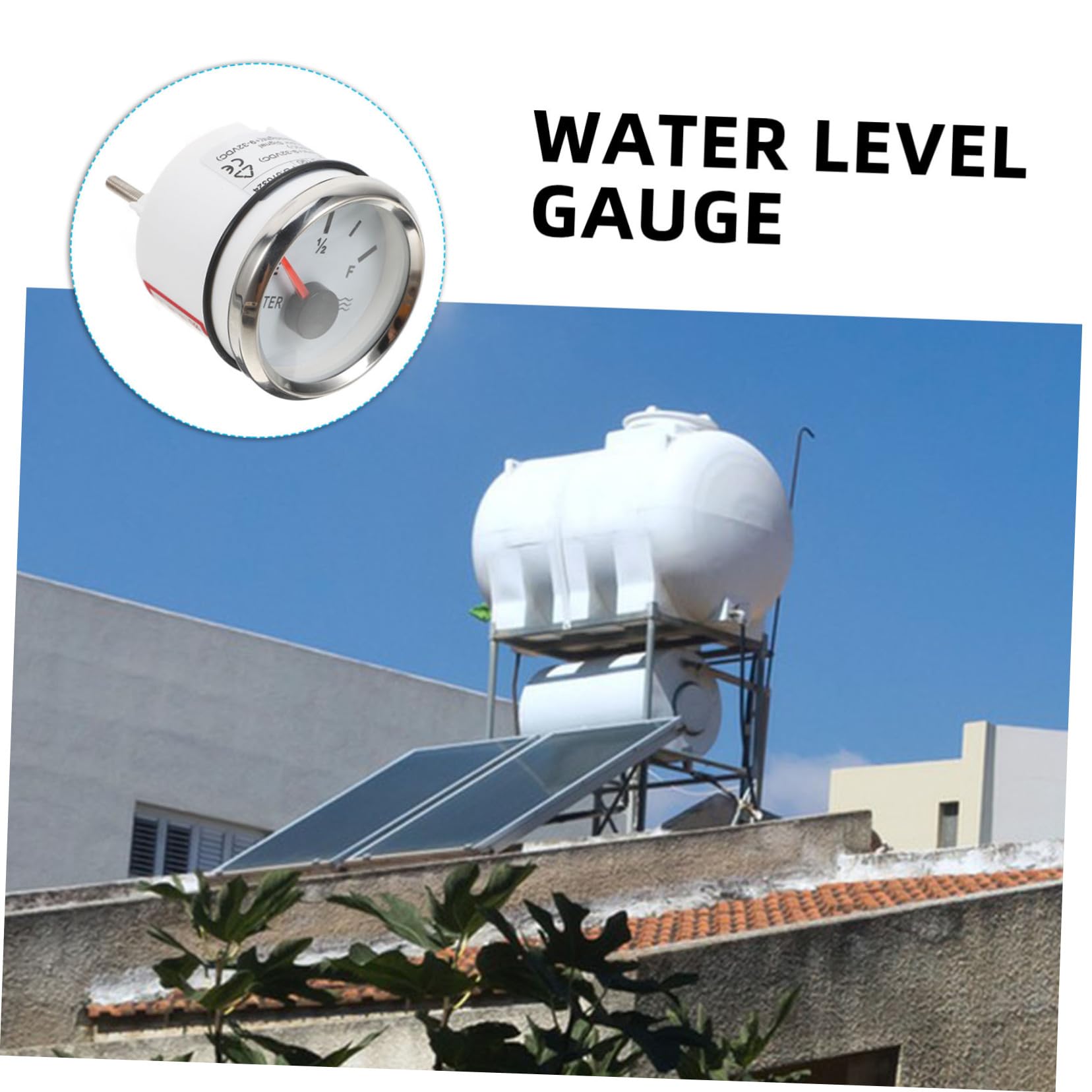 Wasserstandsanzeiger 52mm für Wassertank Anzeige