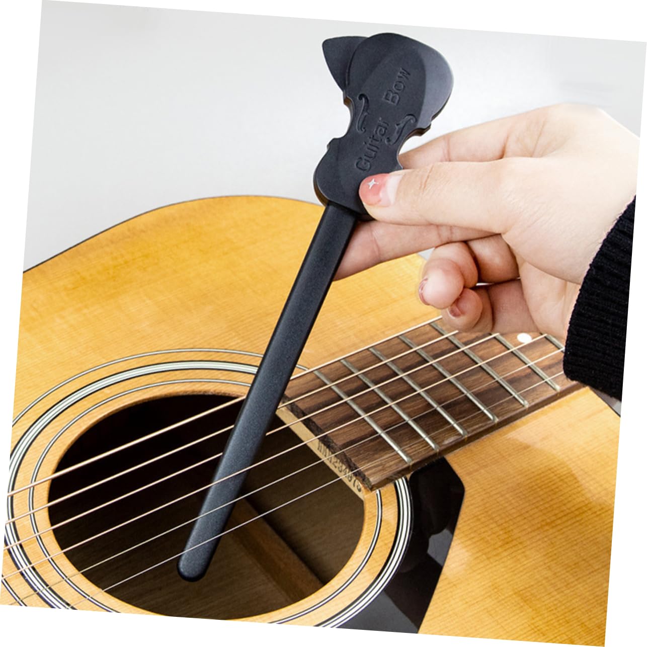TOYANDONA 3pezzi Guitar Bow Per Chitarra Acustica Strumento Musicale Versatile Facile Da Usare Per Folk e Classico Realizzato Materiale Leggero e Resistente Per Musicisti Di Tutti