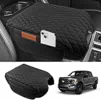 Ford F150 Aftermarket Consoles Fits Ford 2015 2020 F150 F250 Center Console Cover Carbon Expedition F250 F350 Bucket Seat Console Cover - View #8