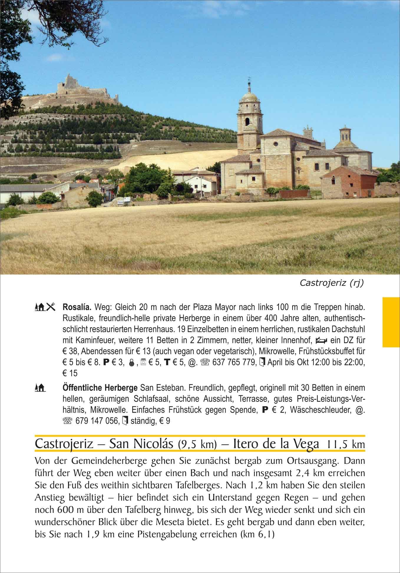 Spanien: Jakobsweg Camino Francés: Wandern auf Pilgerwegen: Routen, Wegbeschreibungen und Reise-Infos: 23
