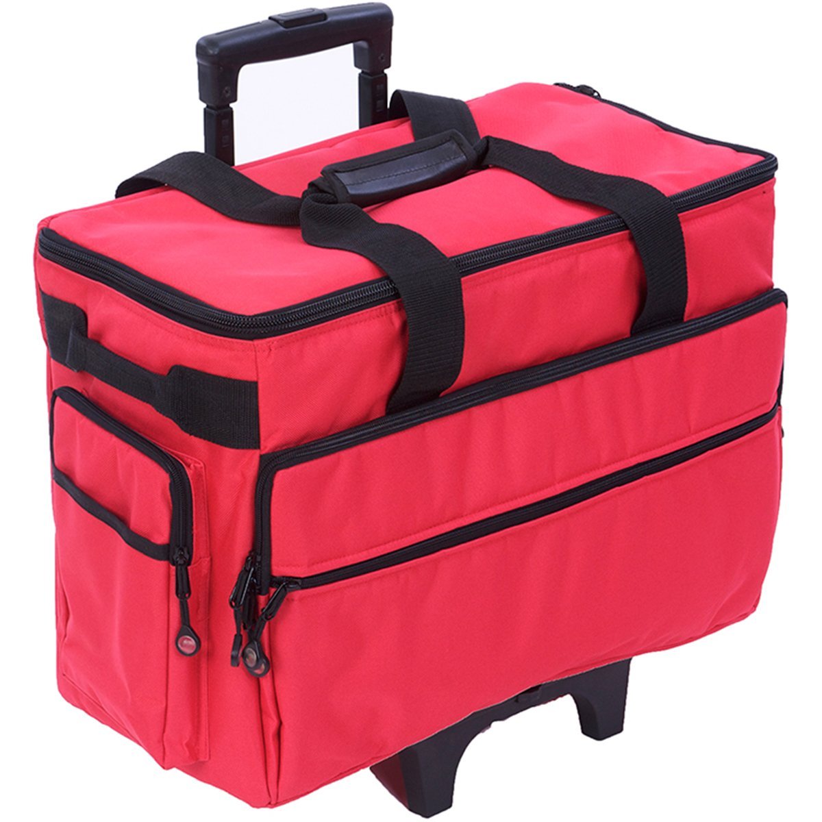 BlueFig TB19 Sewing Machine Rolling Carrying Case Trolley