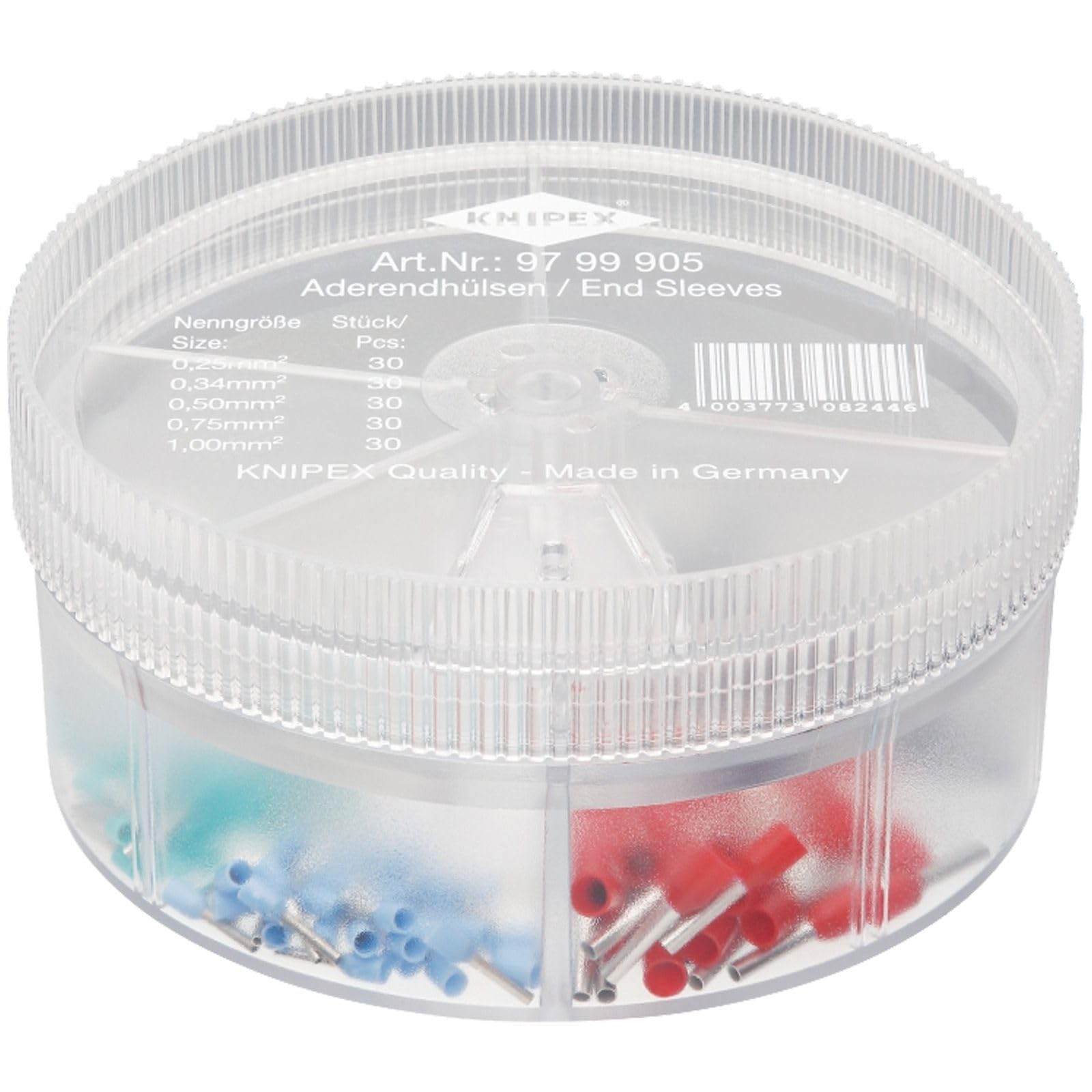 Knipex Assortment Boxes with insulated wire ferrules 97 99 905