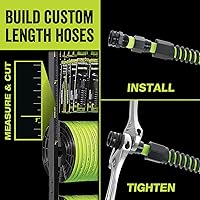 Vista 2 de Manguera de Agua Flexzilla Pro, Carrete de Plástico a Granel, 58 pulg. x 250 pies, Trabajo Pesado, Liviana, ZillaGreen - HFZ58250YW