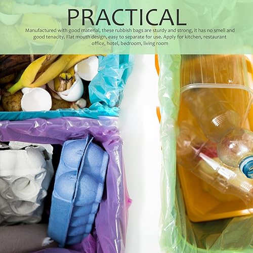 Miniatura 8 de 125 bolsas de basura de compost, bolsas de basura resistentes para automóvil, pequeñas bolsas de basura para cocina, bolsa de basura de 13 galones,