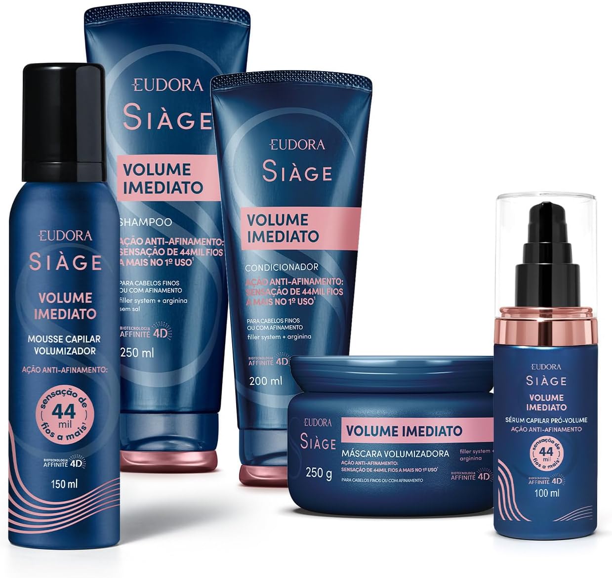 Combo Siàge Volume Imediato (5 itens) Visite a loja EUDORA
