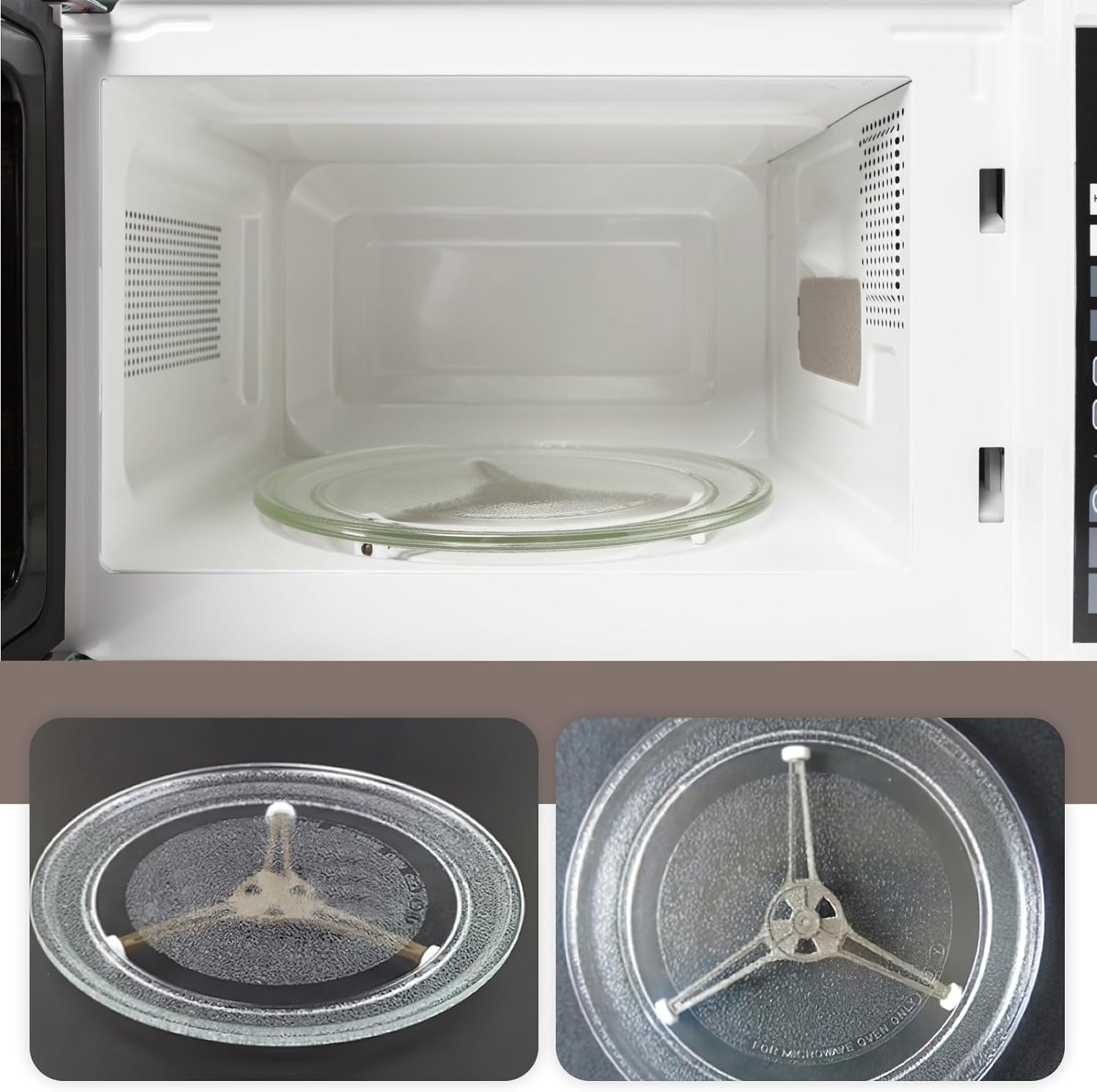 SUPPORTO GIREVOLE PER Giradischi Ceramica E Torta - 2 Ruote EUR 13,05 - Foto 6