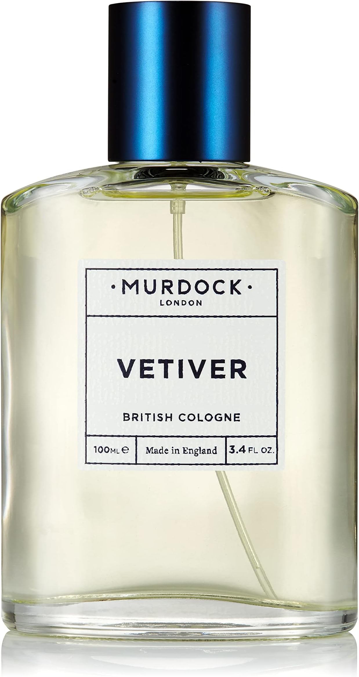 Murdock London Vetiver Cologne | Earthy, Refreshing, Adventurous | Citrus & Lavender with Herbal Finish | 100ml