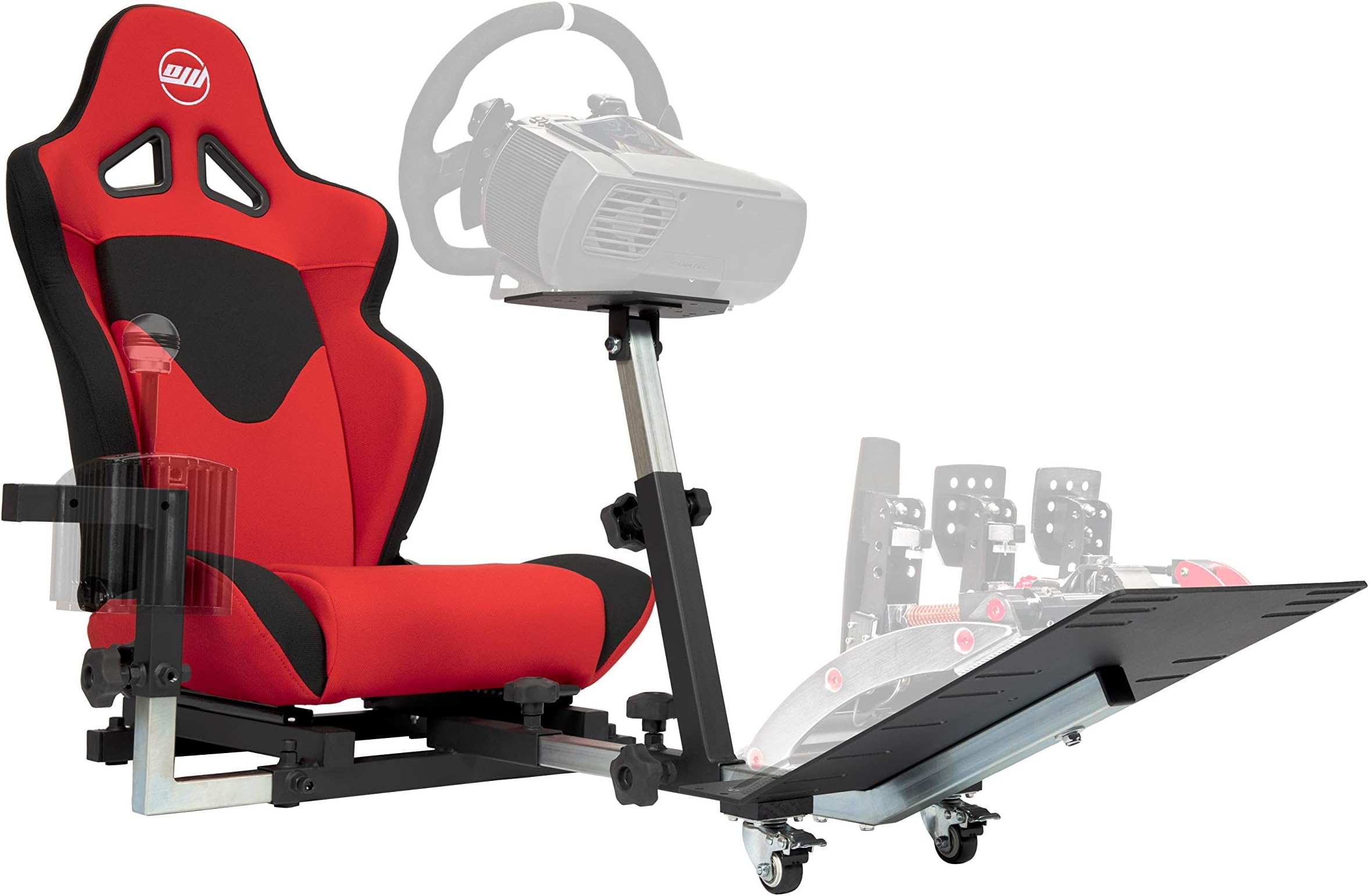Advanced Racing Simulator Seat Driving Simulator Gaming Chair with Gear Shift Mount