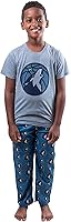 Vista 36 de Ultra Game Conjunto de pijama y camiseta oficial de la NBA de 2 piezas para jóvenes