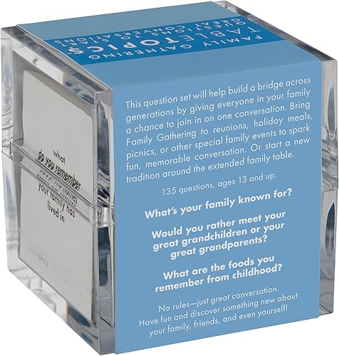 Miniatura 5 de Juego de reunión familiar para iniciar conversaciones de TableTopics (idioma español no garantizado)