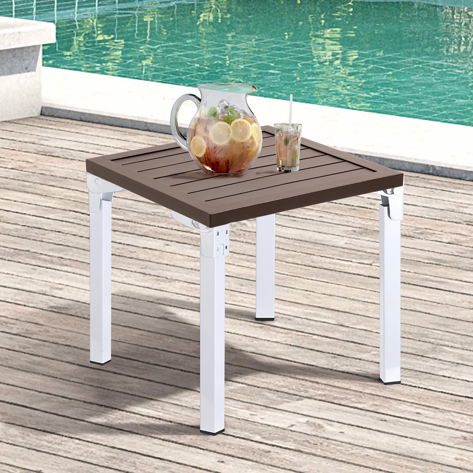 SUMNACON Lot de 4 pieds de meubles de 5 cm en acier pour chaises, table SUMNACON Lot de 4 pieds de meubles de 5 cm en acier pour chaises, table