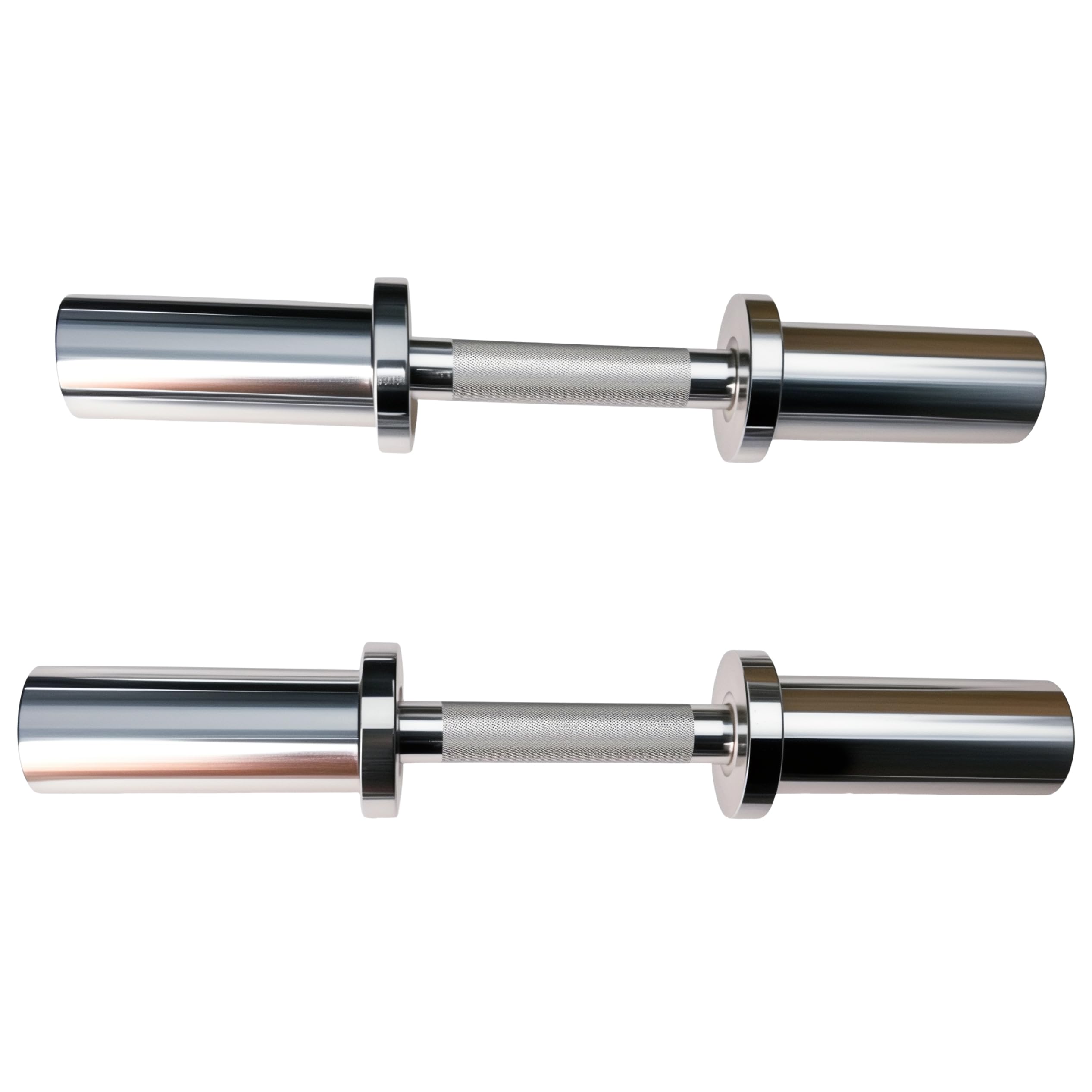 Barre d'haltères olympique de 50 mm, barres d'haltères réglables pour plaques de poids, poids d'haltères de 40,6 cm, idéal pour la salle de sport à la maison et la musculation