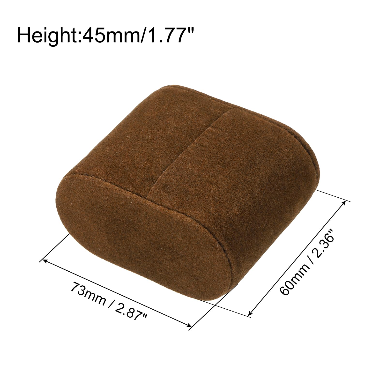 uxcell 6Pcs Bracelet Watch Pillow Flannelette Jewelry Display Pillows for Watch Box Bangle Cushions Display Storage (2.87