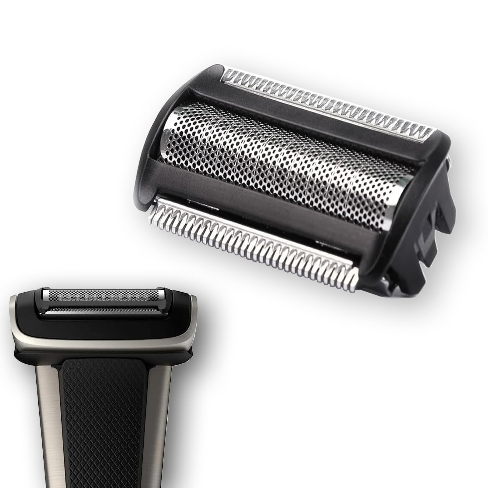 Ruixin BG2000 Replacement Head for Philips Norelco Bodygroom Trimmer Shaver Foil, Compatible with BG5025, BG7030, BG7040, BG2030, BG2040 Replacement Heads