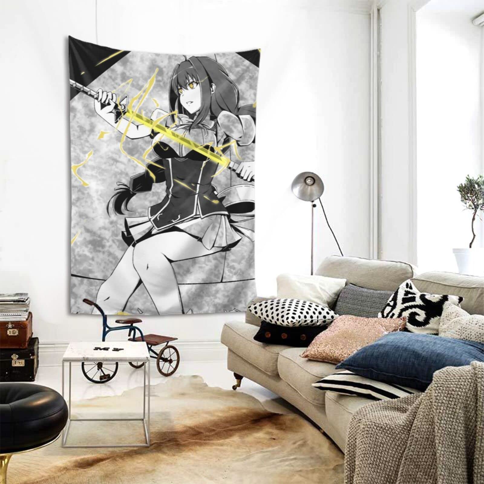 Amazon.co.jp: タペストリー 落第騎士の英雄譚 東堂刀華 ポスター 絵画 
