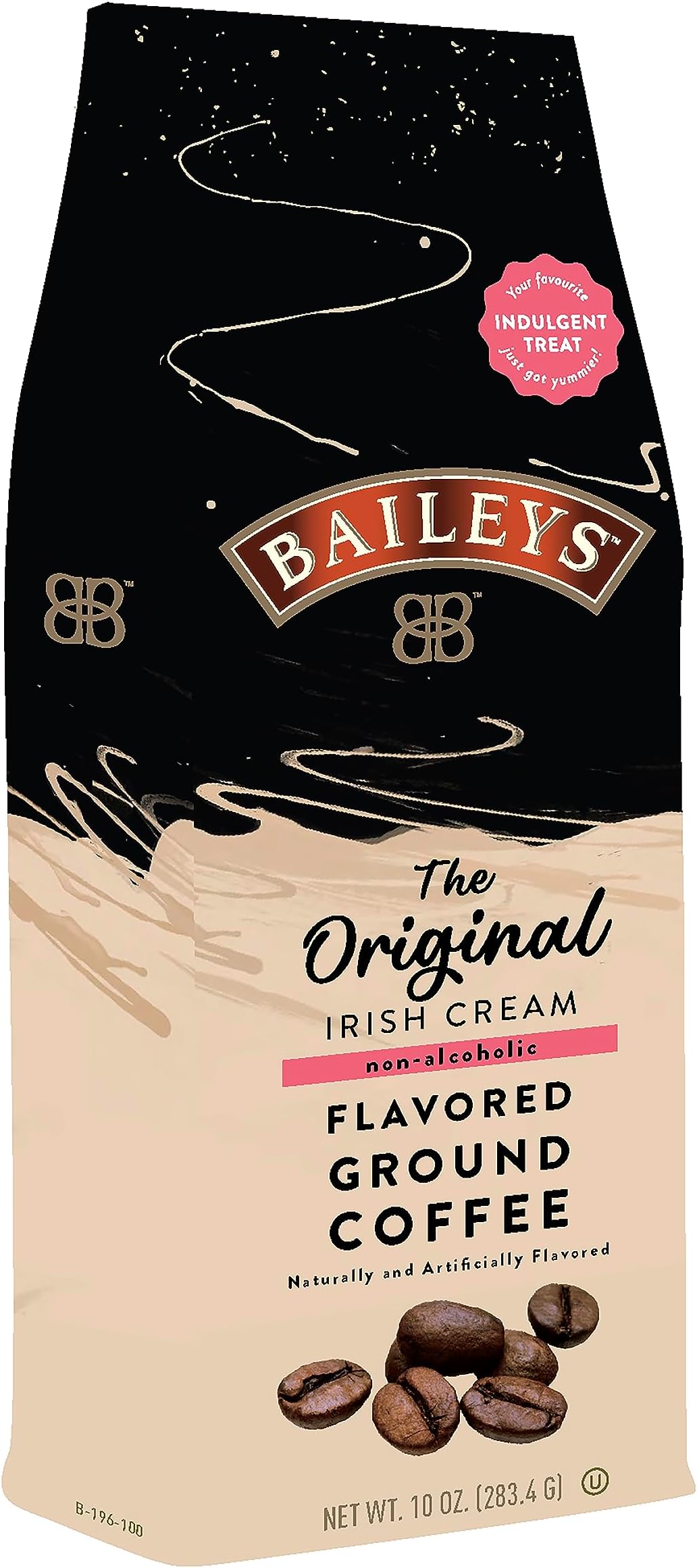 Ground Coffee, Medium Roast, Original Irish Cream Flavored 10oz Bag